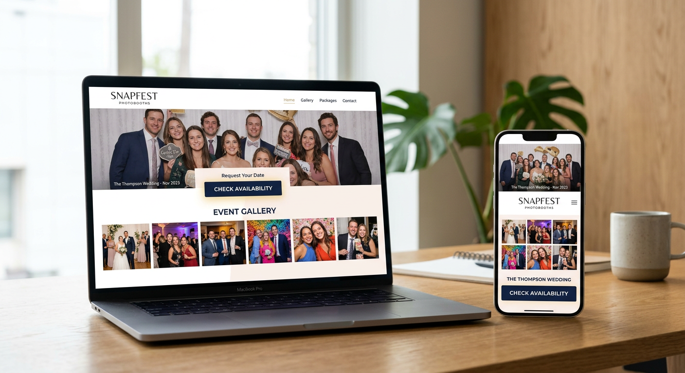 Read more about the article How to Build a High-Converting Photobooth Website That Drives More Bookings in 2026