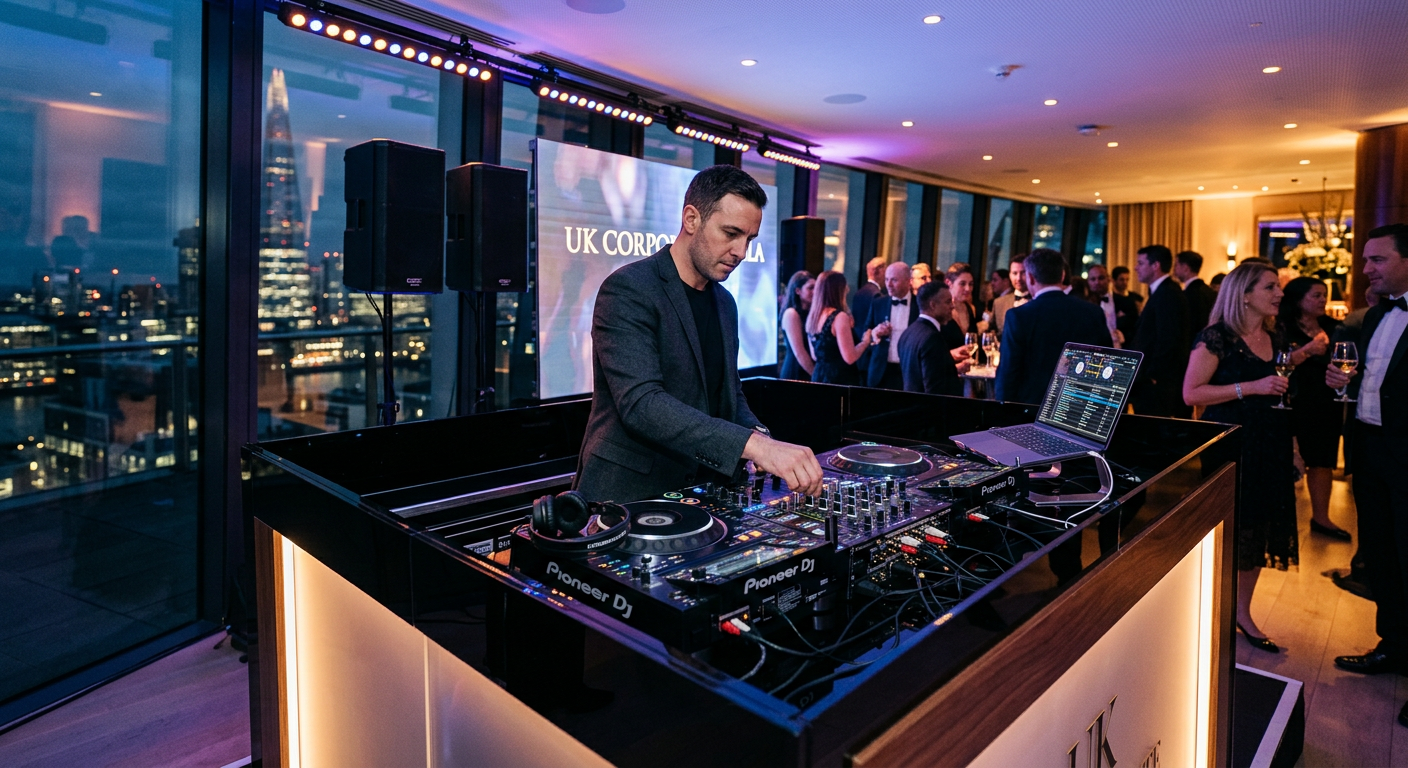 Read more about the article How to Curate the Perfect Playlist for a Professional DJ for Corporate Events in 2026