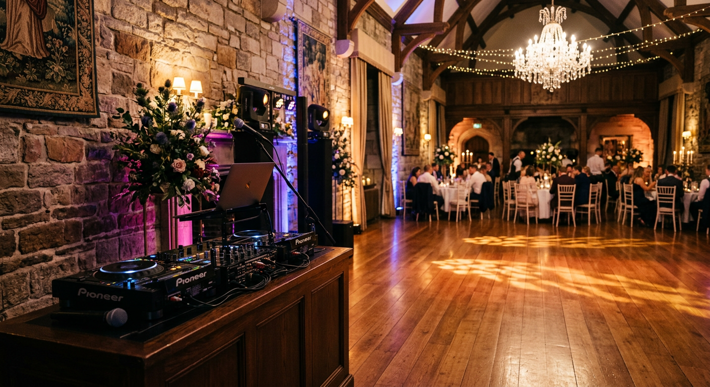 Read more about the article 5 Professional Wedding DJ Glasgow Options for Your 2026 Celebration